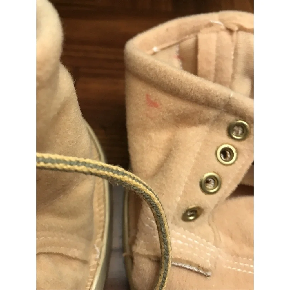 Furskin Teddy Bear Vintage 1983 overalls 24 Inches‎